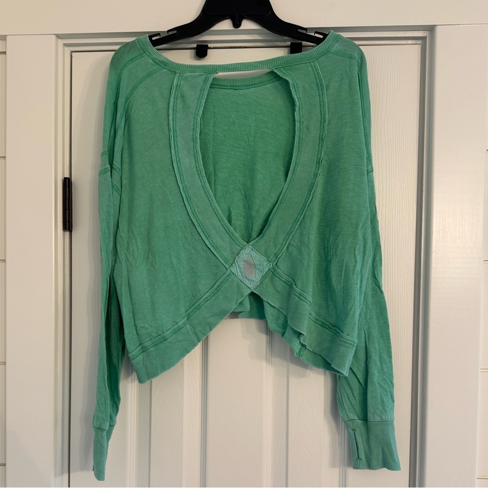 FP Movement by Free People My Time Long Sleeve Tee in Green